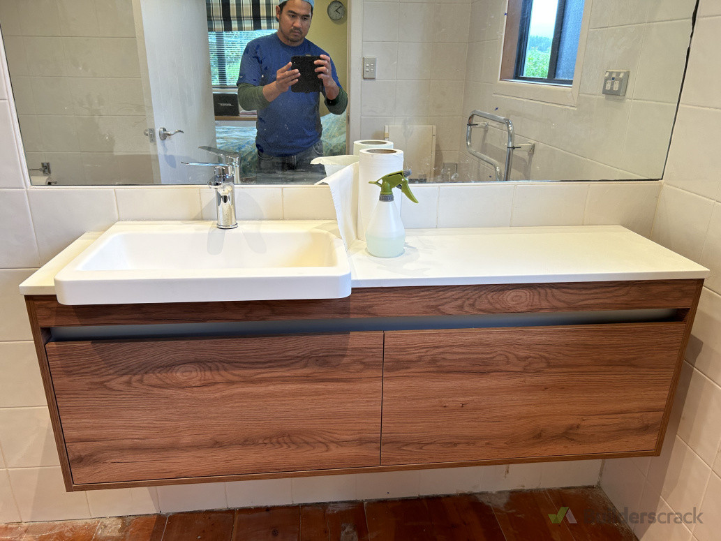 Vanity Sink Installation