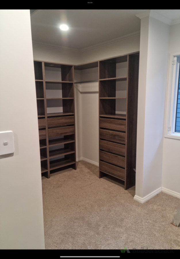 New master bedroom wardrobes