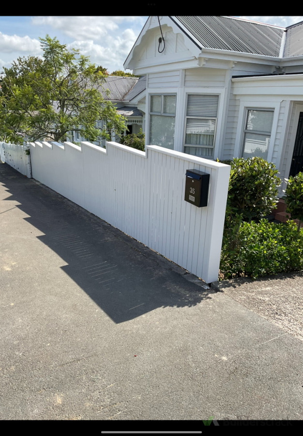 New fence