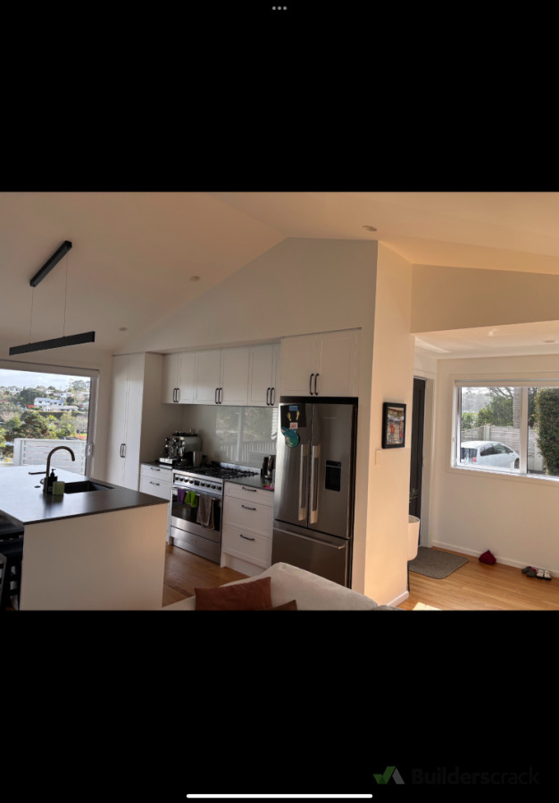 Full Reno with pitched ceiling