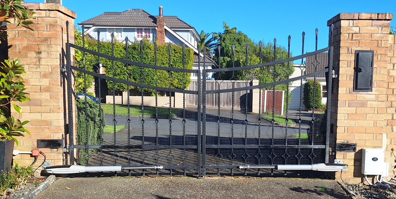 Double Swing Gate Automation Upgrade