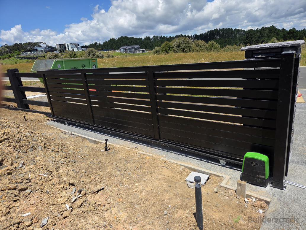 Automation of sliding gate