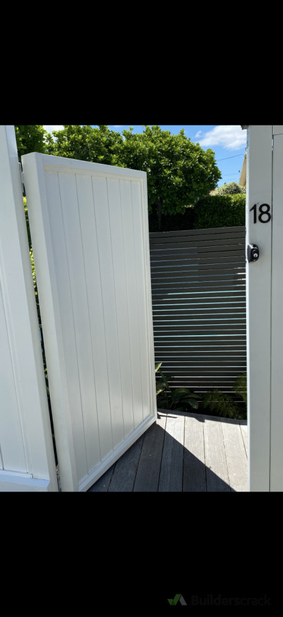 Timber fencing and gates