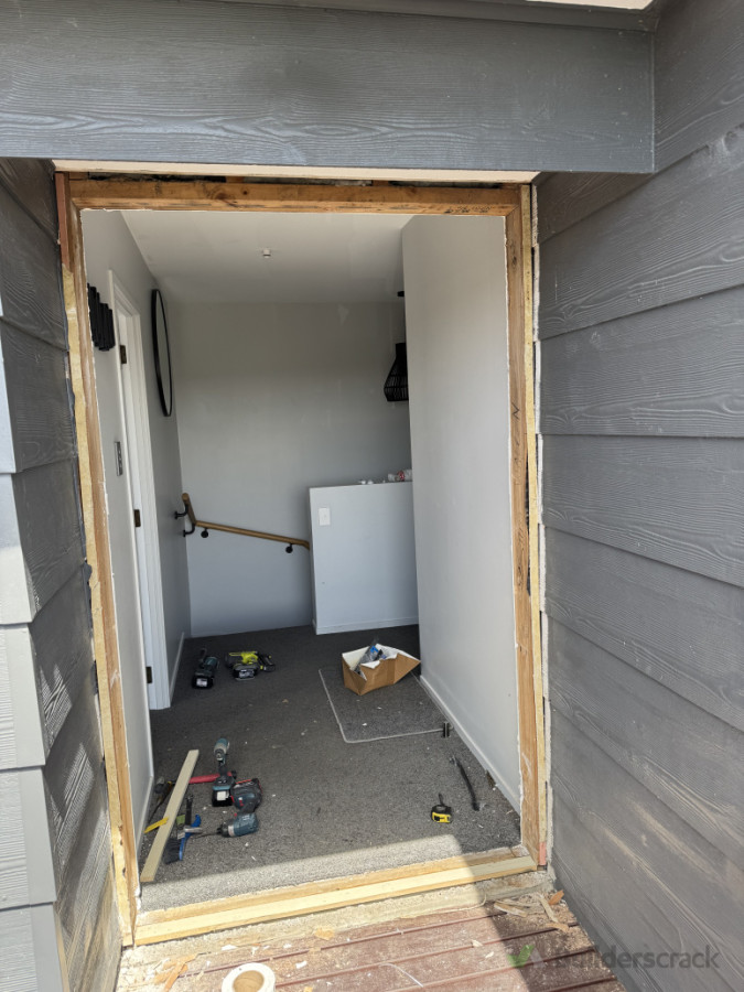 Entry Door Before