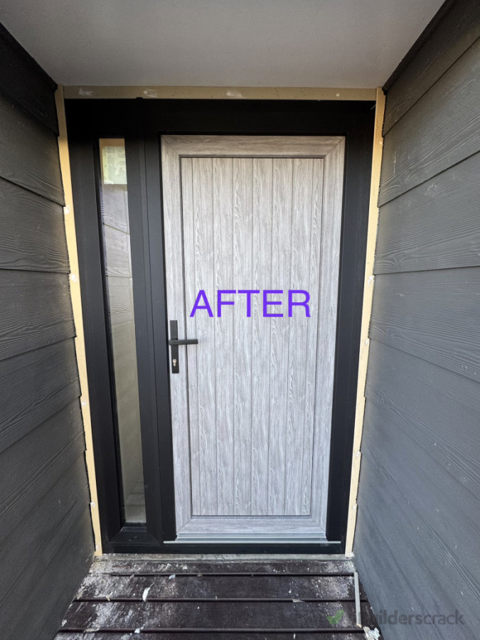 Entry Door After