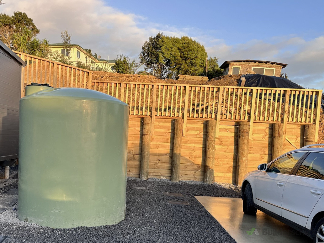 large-scale engineered retaining wall build - one contractor start to finish