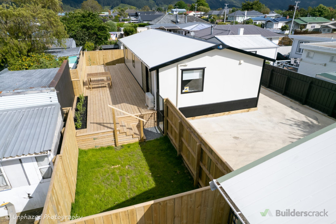 3 unit development, I was involved from start to finish, building the houses, fences, decks and landscaping