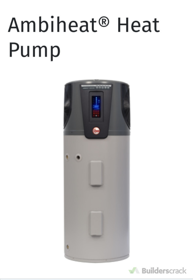 Great brands hot water heat pumps supplied and installed.