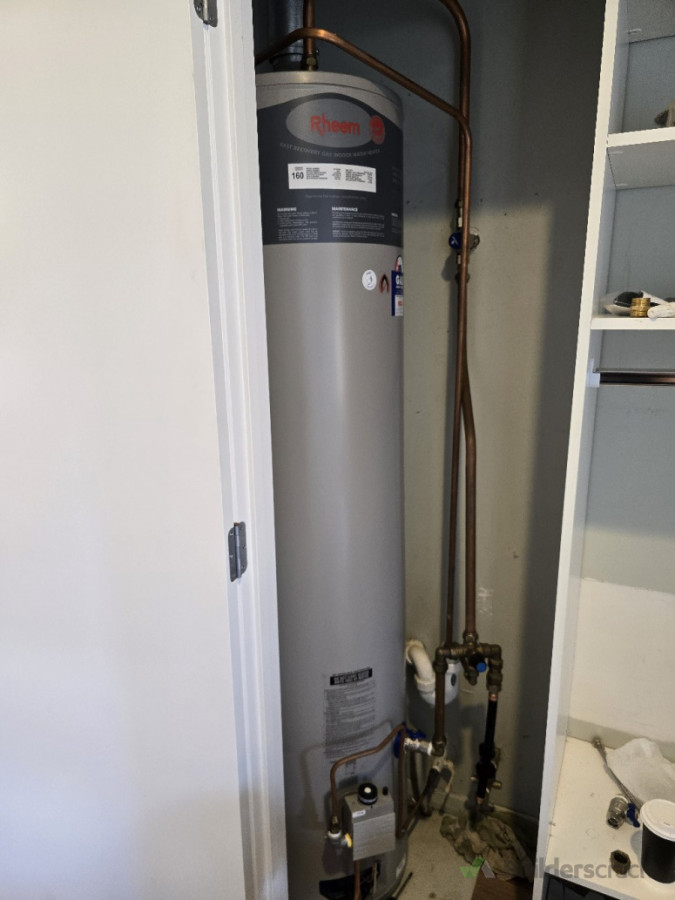 replace new gas water cylinder