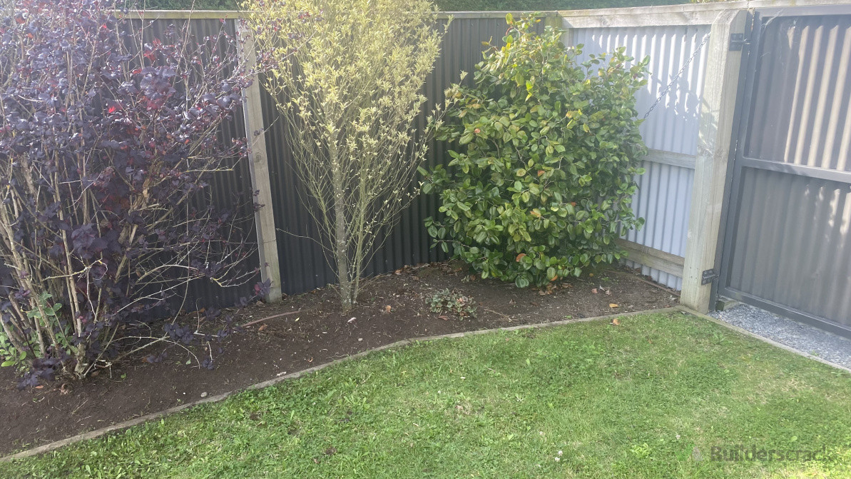 Hand Weeding After