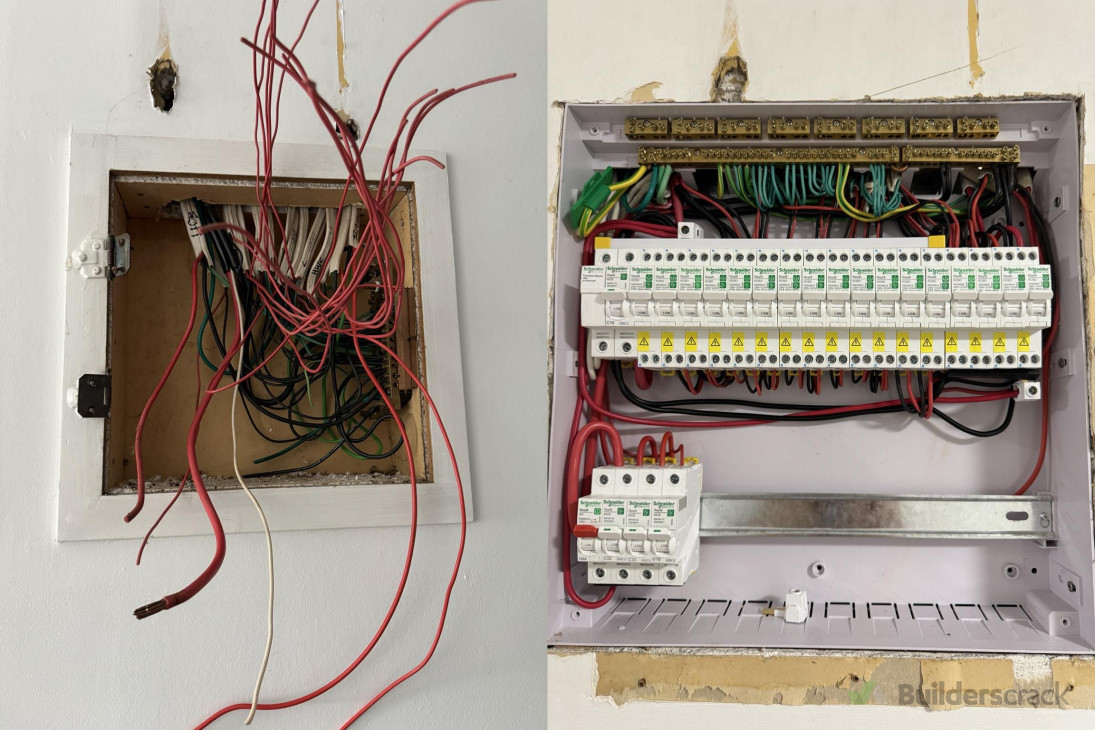 Old fuse board to Switchboard Upgrade
