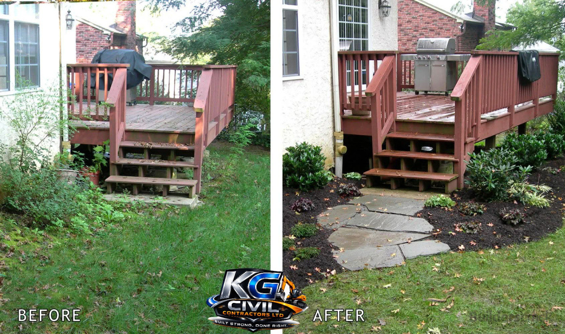 Small landscaping job