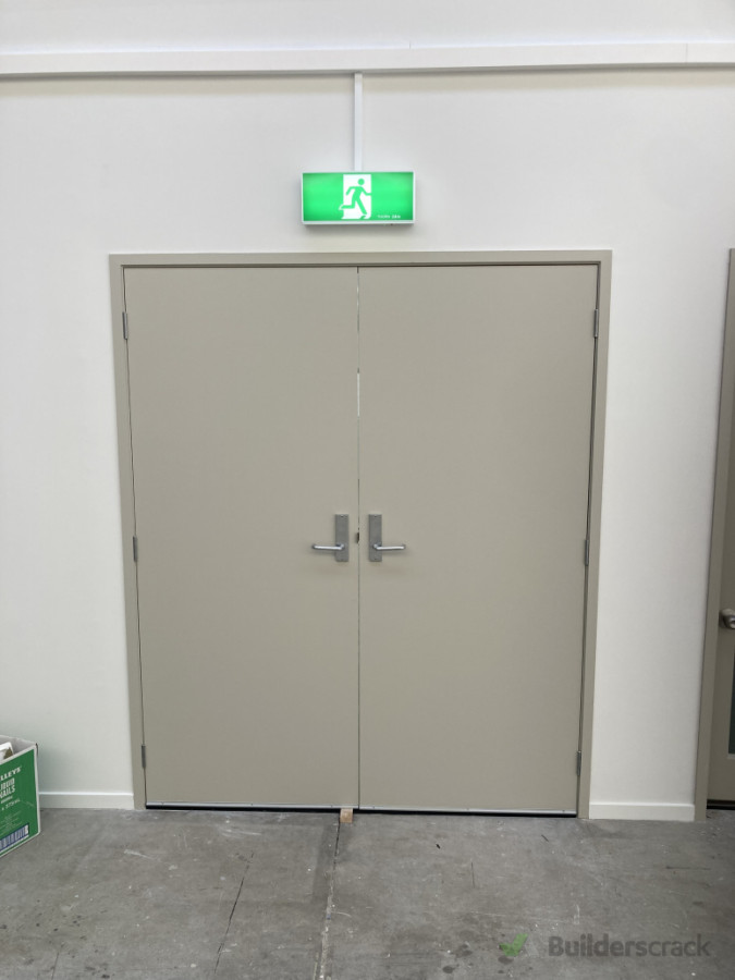 Remove window and install double doors
