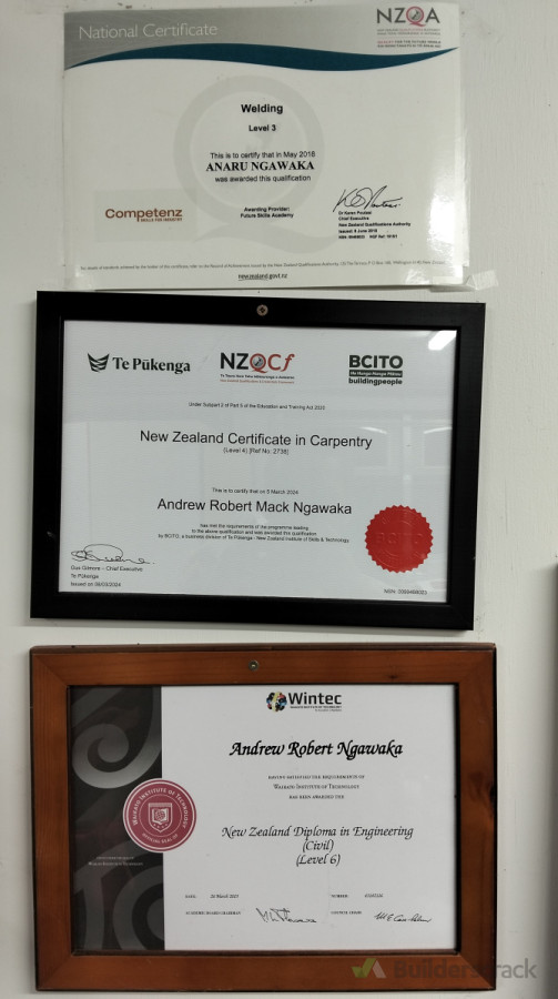 Triple certification!