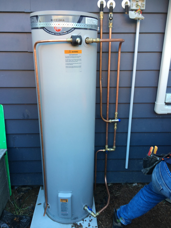 HWC installation