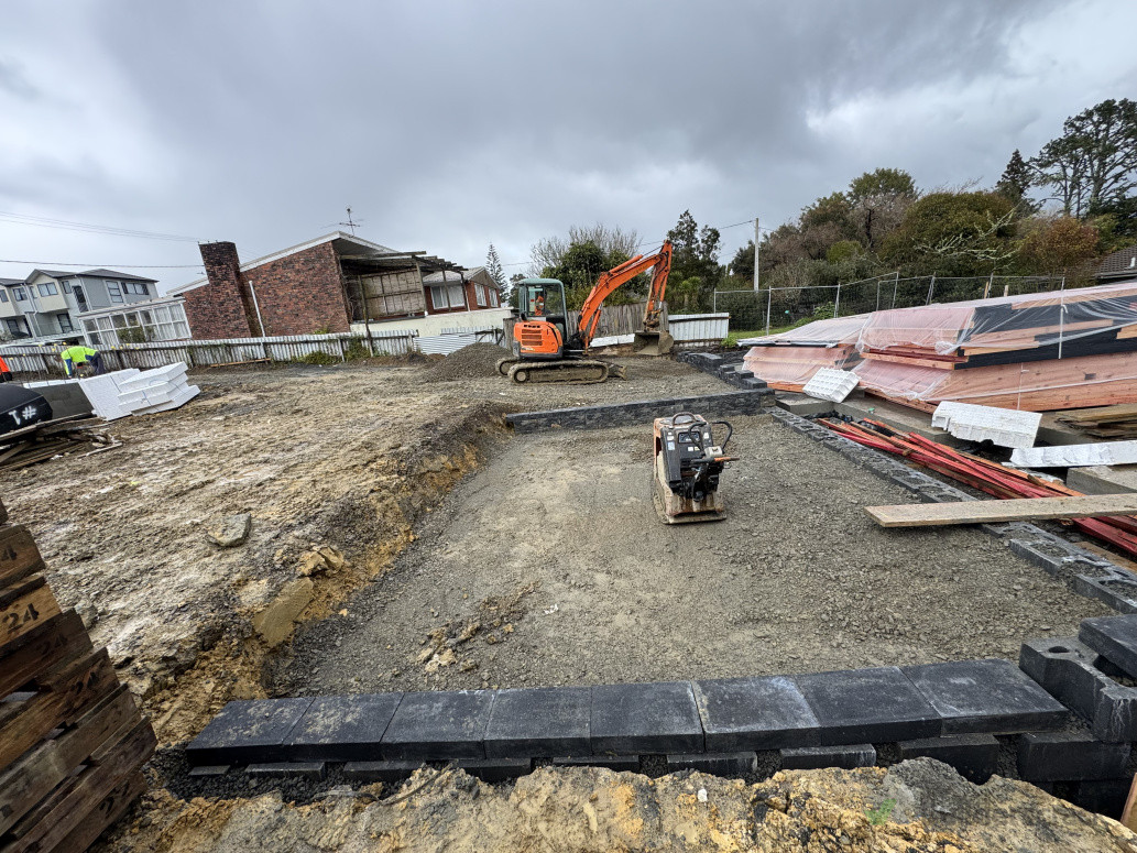 Base course compaction