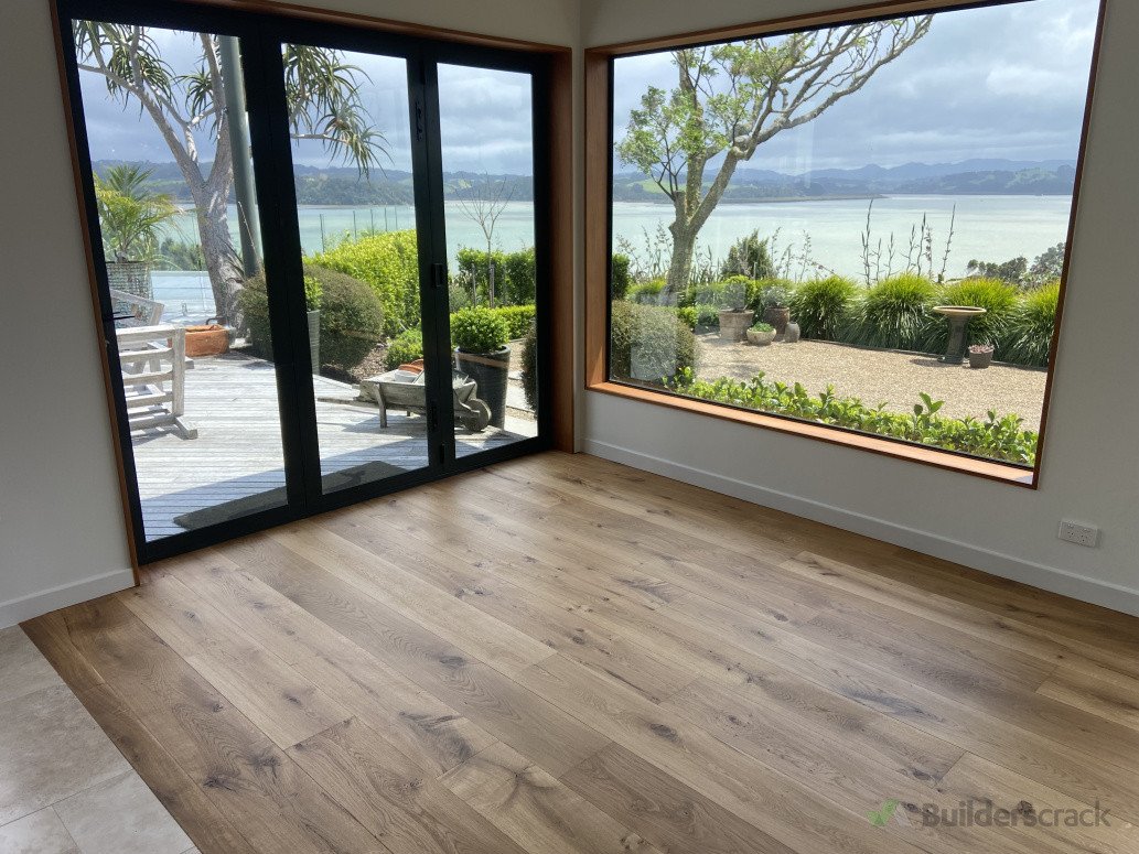 Here we have a classic engineered oak floorboards that are 20 years old. We have resurfaced them with a hard wax oil to coat system with a matte sheen  level