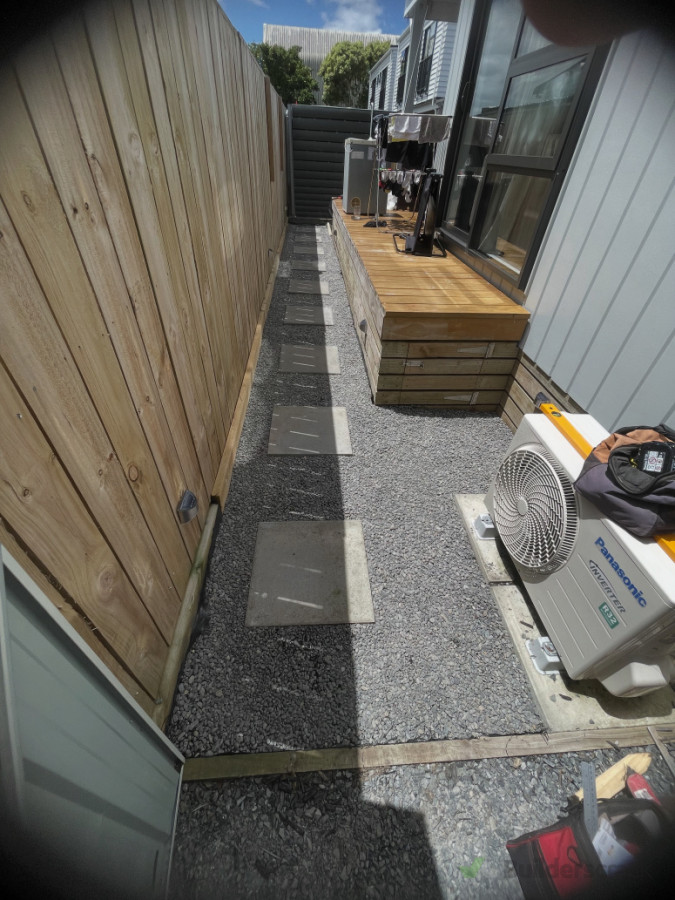 installing pavers and pebble stones-Mt Eden