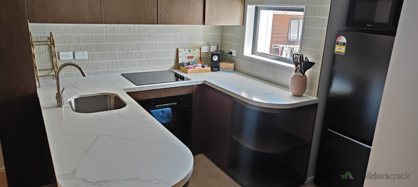 spotless kitchen