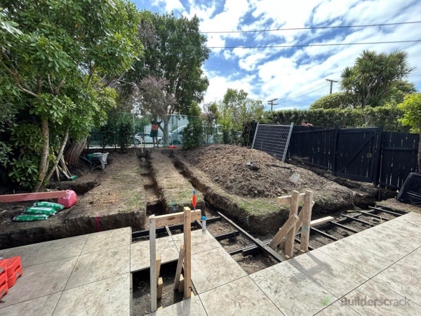 Excavation of Footings