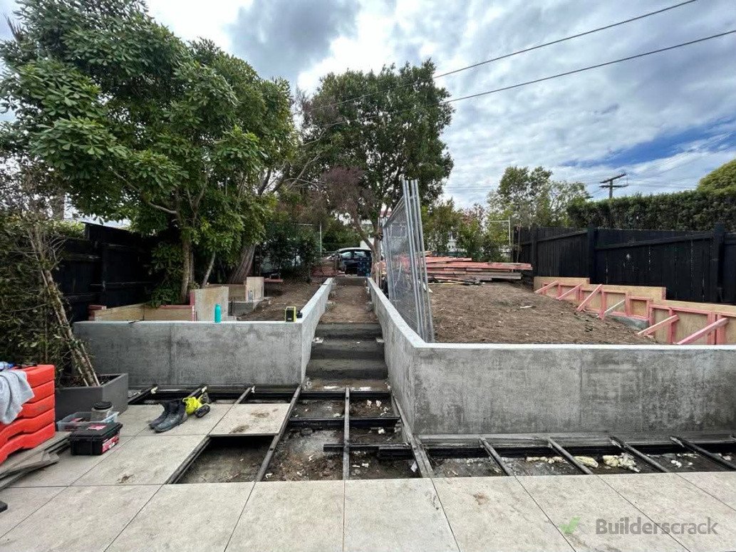 Concrete Walls - Completion of Stage 1