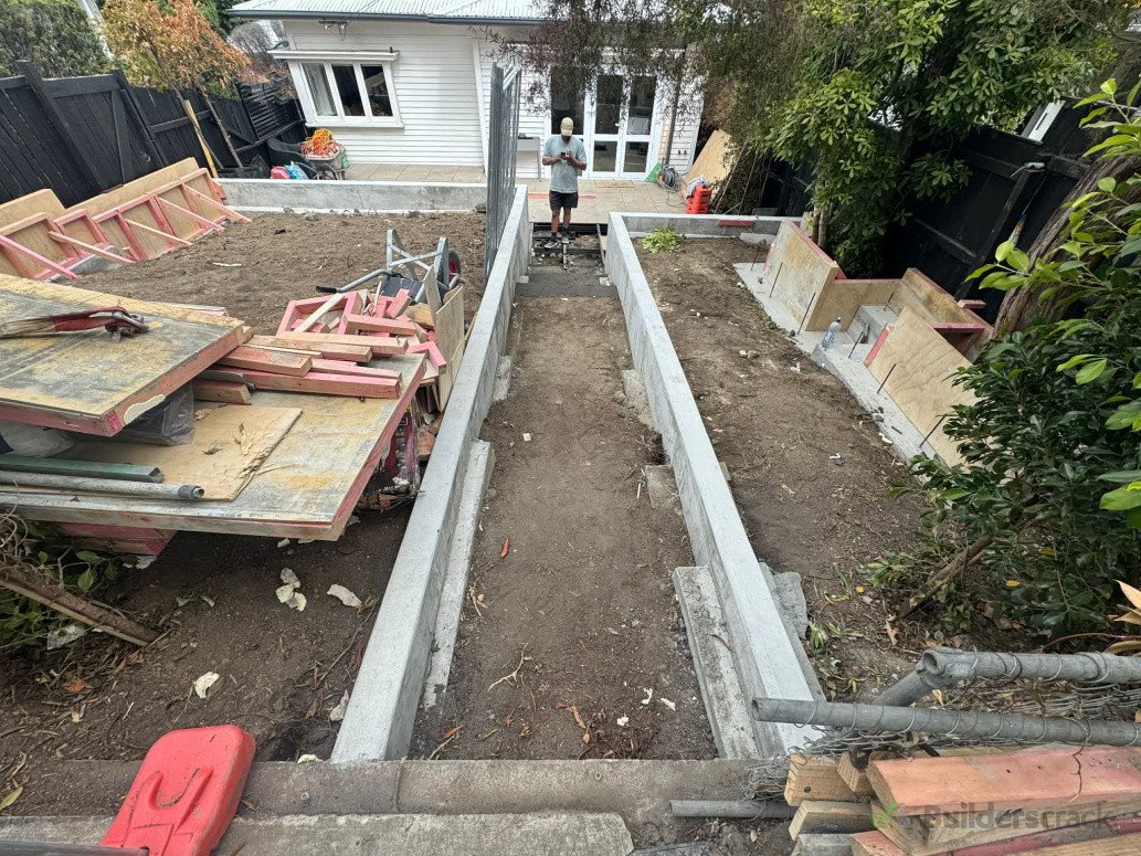 Concrete Walls - Completion of Stage 1