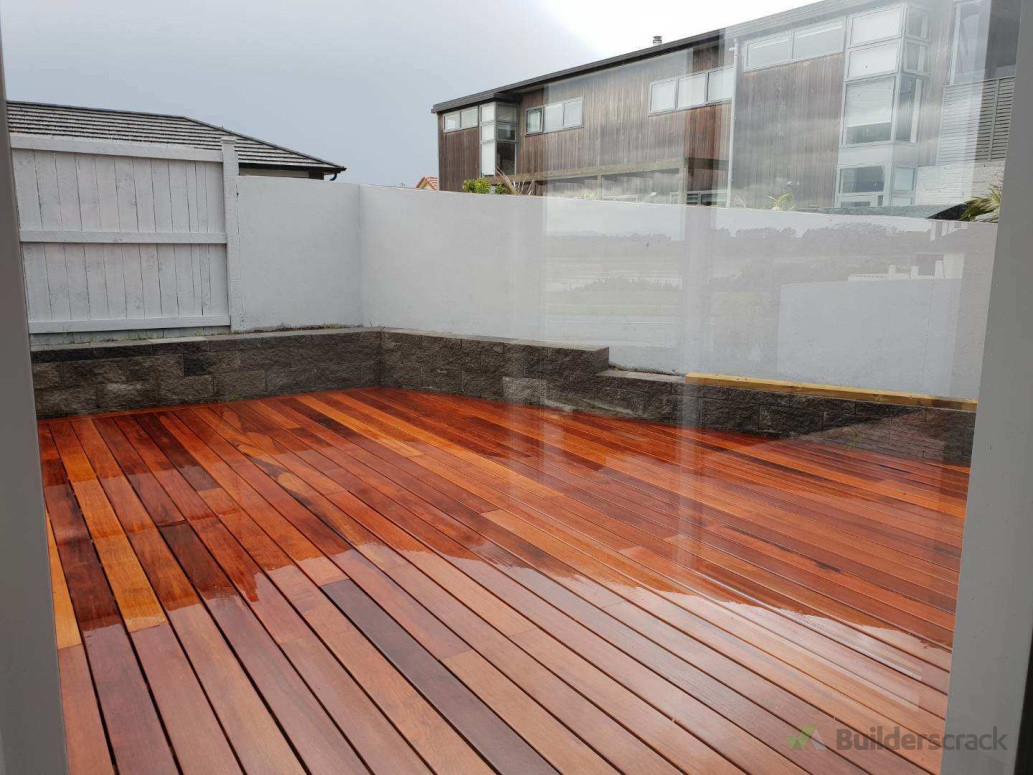 Kwila decking