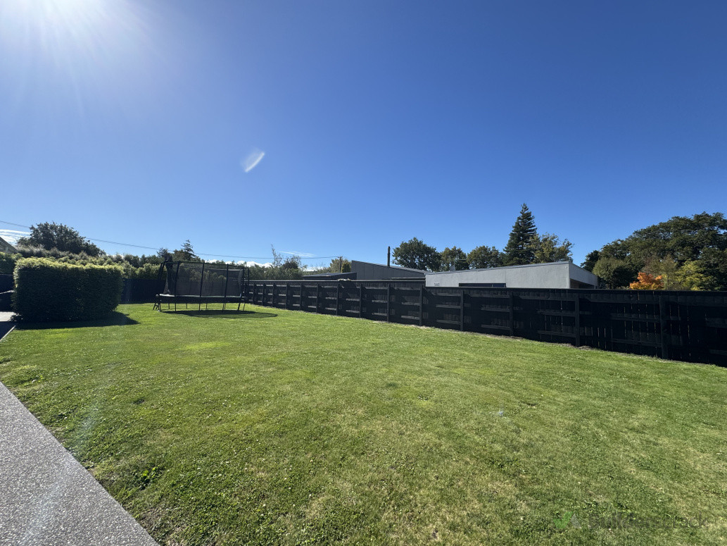 New fence