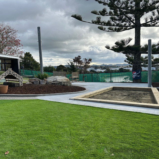 Clean, functional landscape for Daycare centre ✅