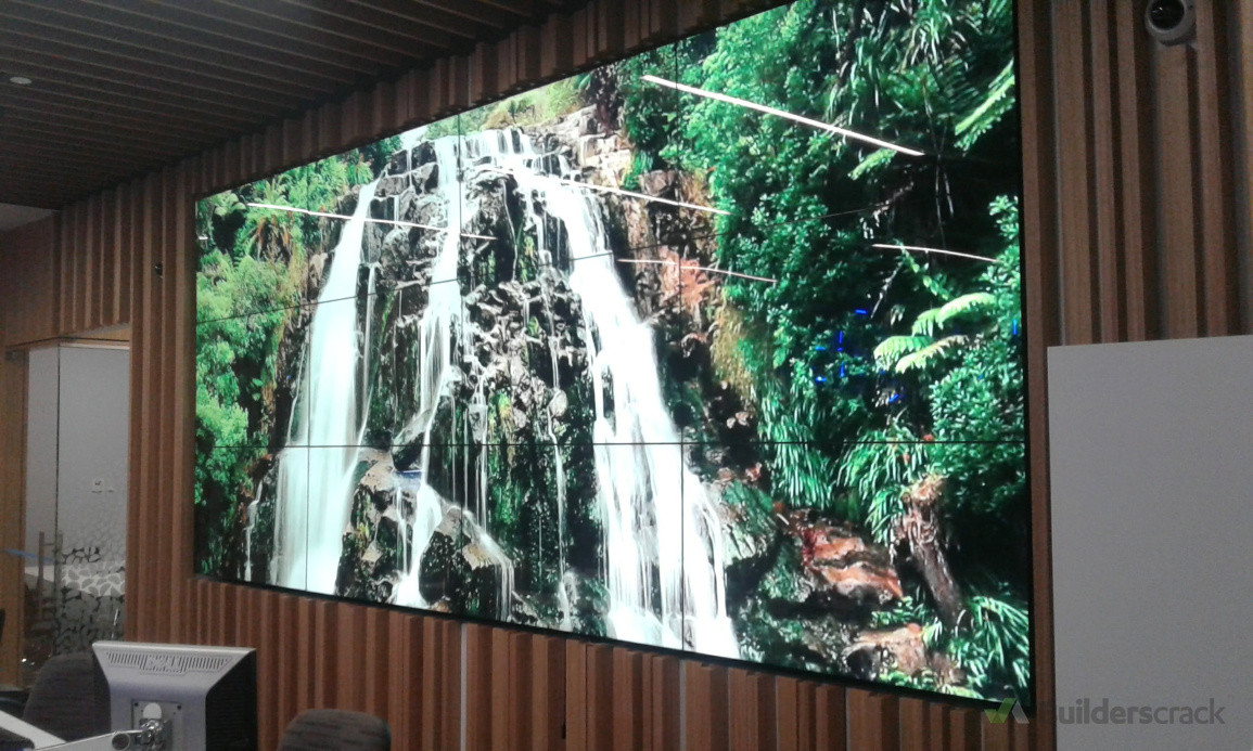 3x4 Video wall mounting designed, installed, aligned and programmed