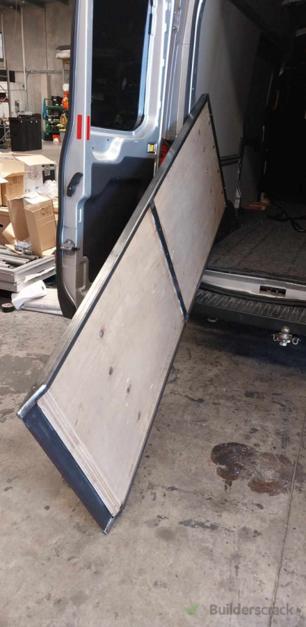 1 of 6 ramps designed and fabricated for a local events company