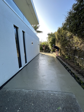 Concrete all placed 👌🏻