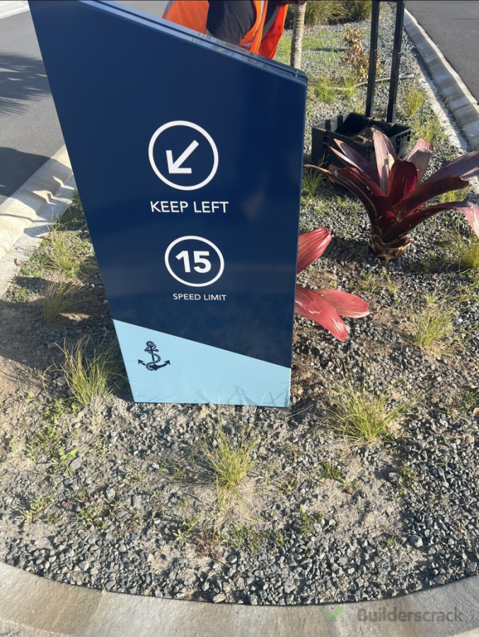 Plinth signs