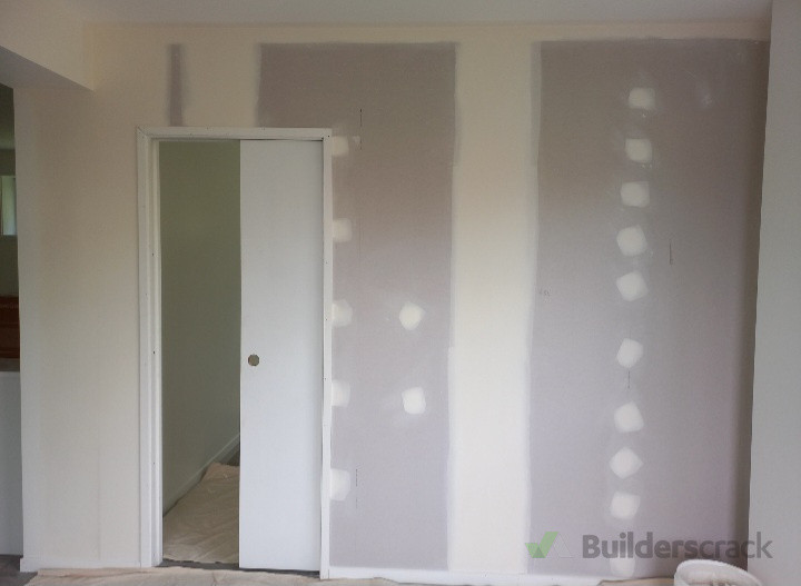 Renovation (partition wall and pocket door)