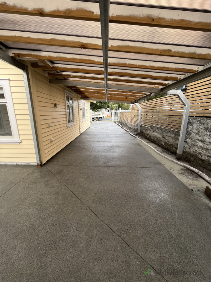 Exposed Aggregate Driveway - Prep, box & Pour