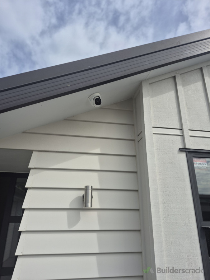 Camera Installation, hard wired