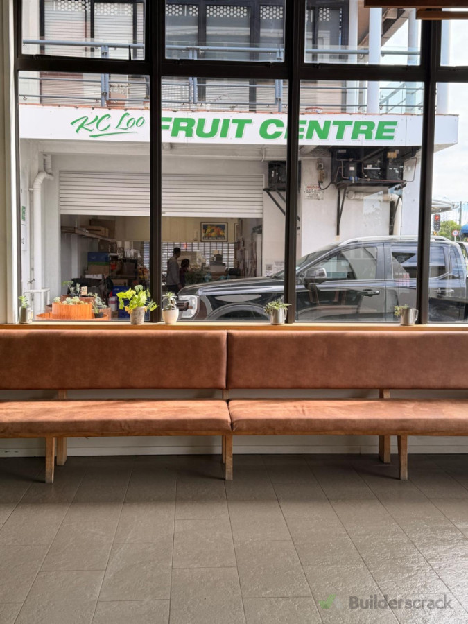 Glass cleaning for cafe