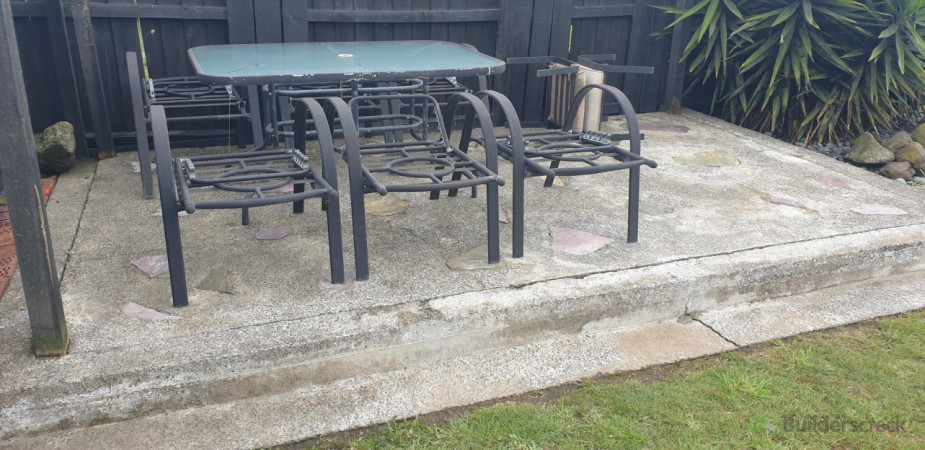 After, Rear Patio