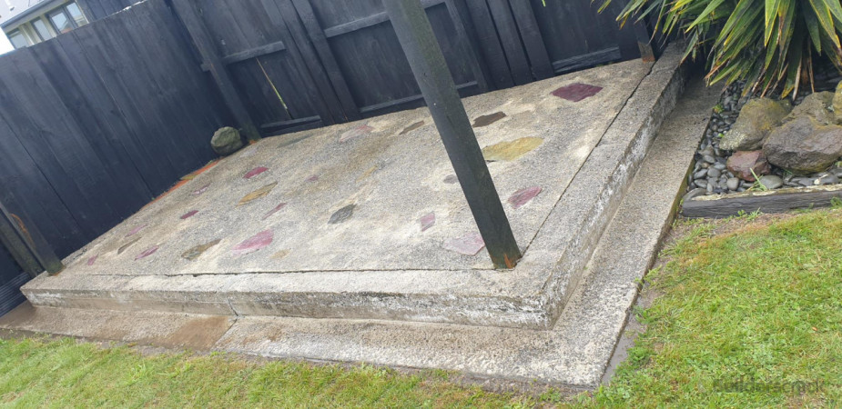 After, Rear Patio