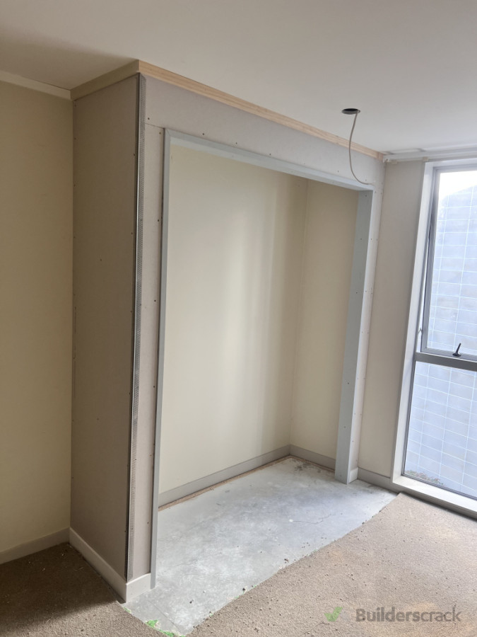 New built in cupboard