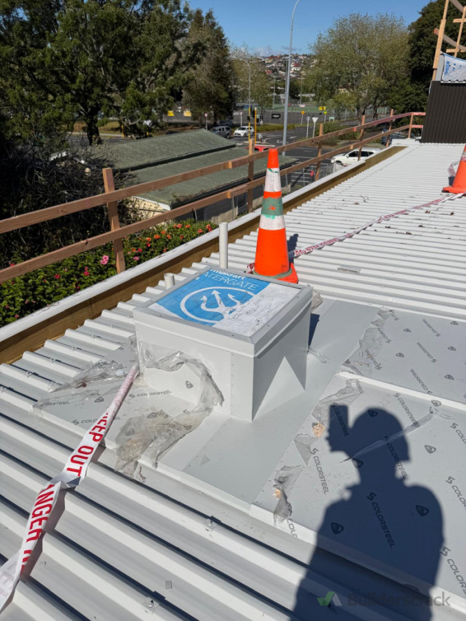 Commercial roofing work completed with the same focus on precision, clean detailing, and overall finish quality.