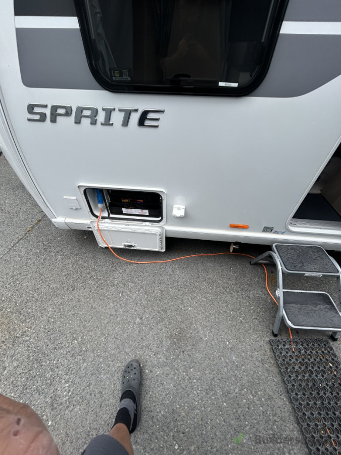 Ip rated socket for caravan.