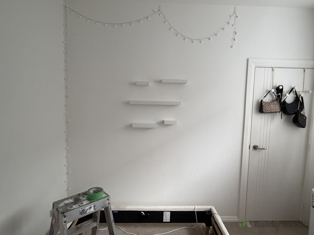 Floating shelve insulation