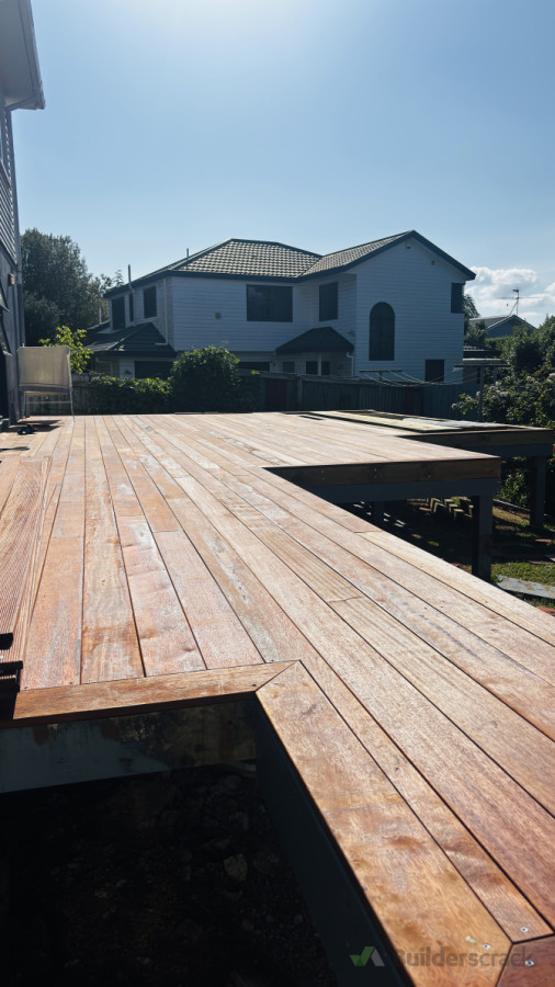 New decking repair restoration