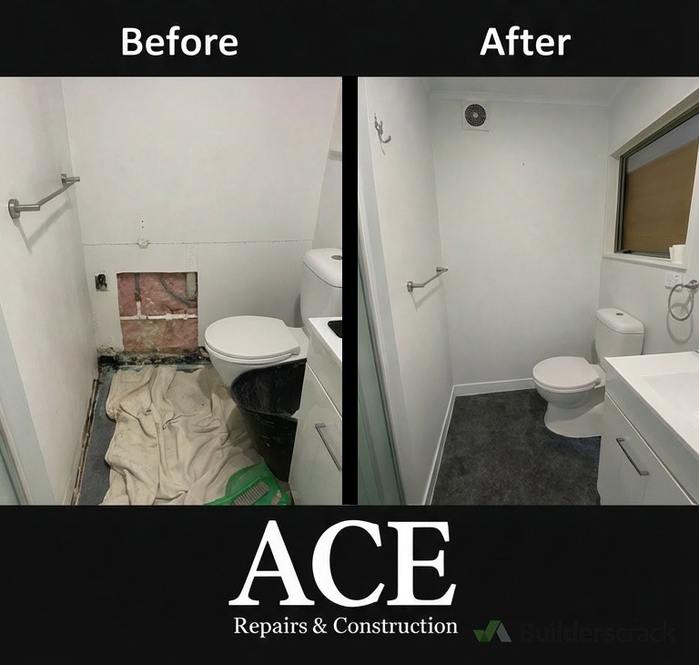 Bathroom Wall Repair