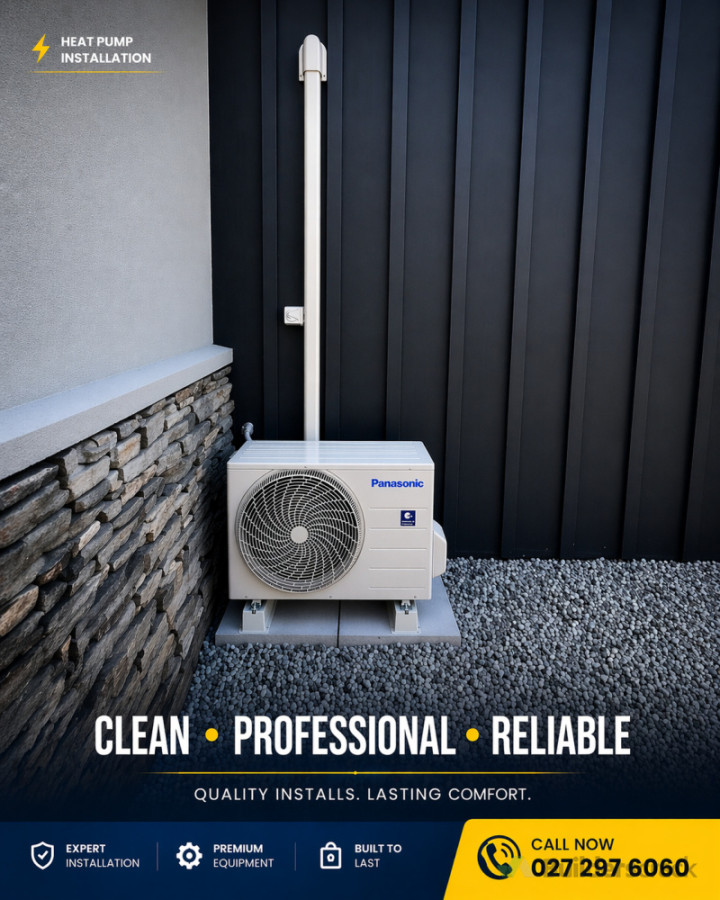 Panasonic single split heat pump unit