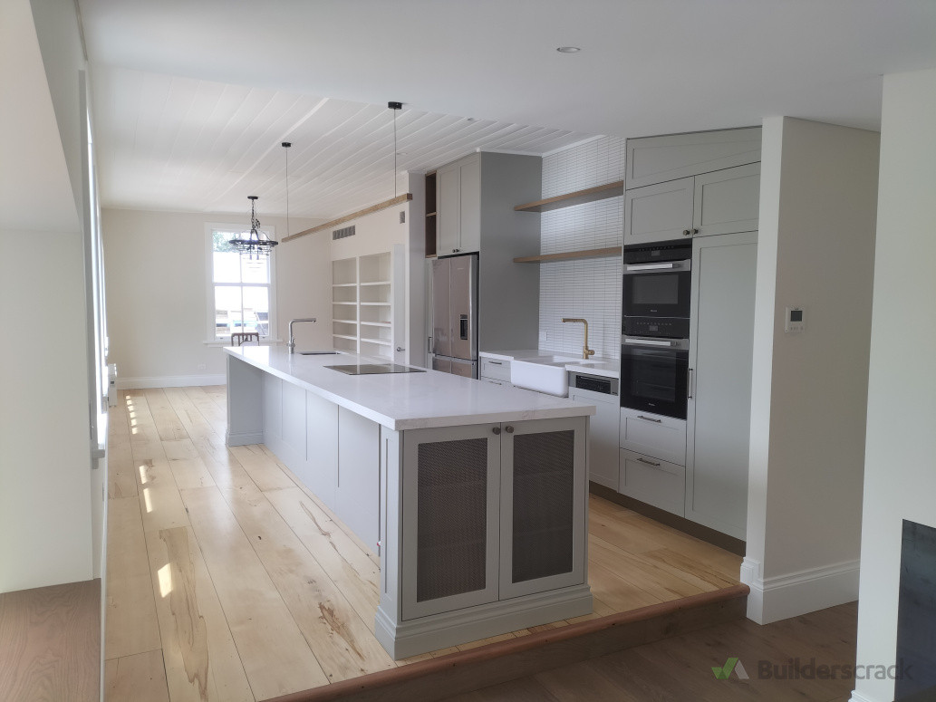 Full house renovation with new kitchen and furniture