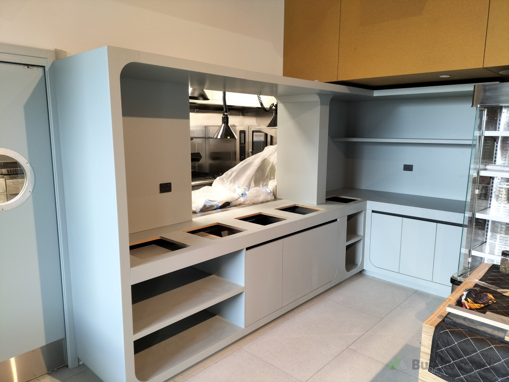 Custom made furniture for canteen and sell service
