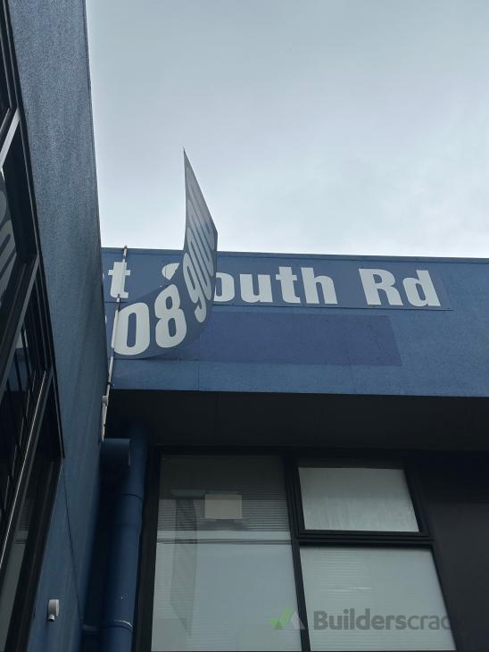 Building Signage and Cladding Repair (#1247894) | Builderscrack