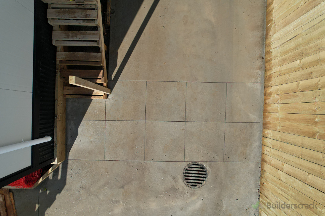 Concrete cuts as per plans